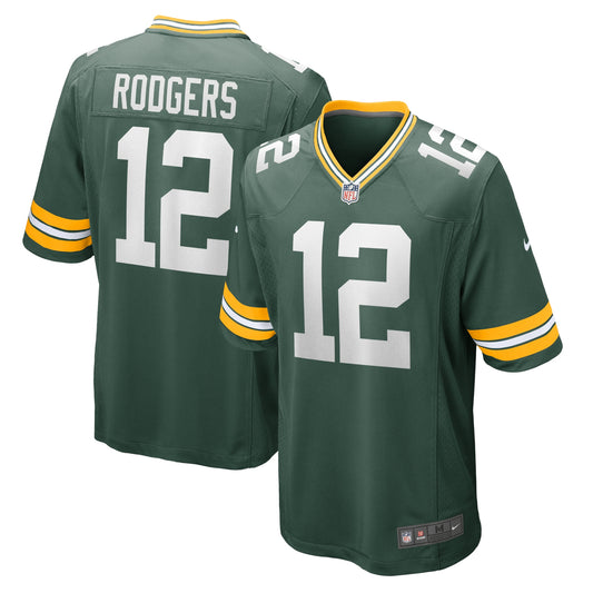 Aaron Rodgers Green Bay Packers Nike Game Team Jersey - Green