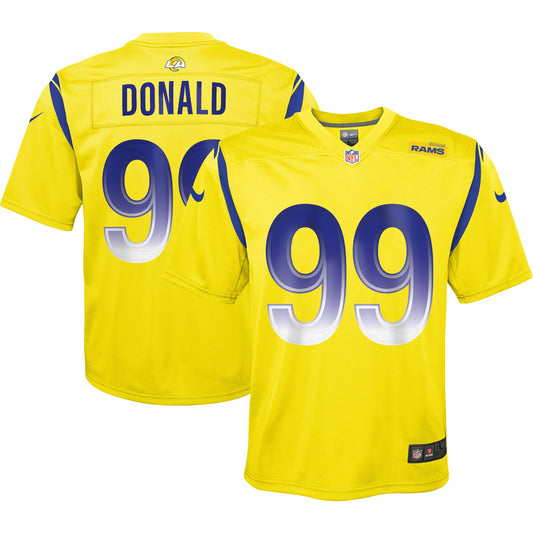 Aaron Donald Los Angeles Rams Nike Youth Inverted Game Jersey - Gold