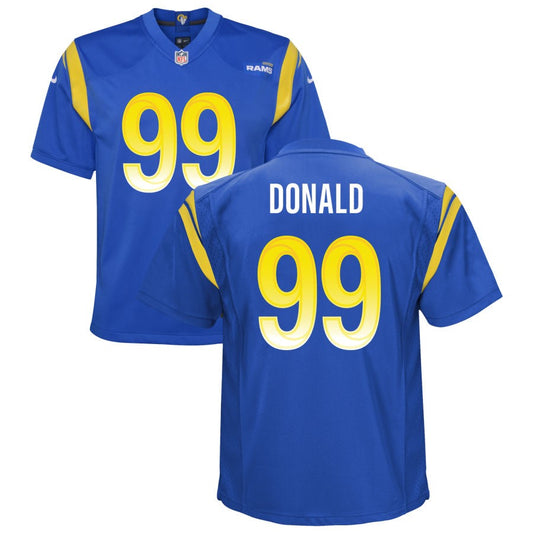 Aaron Donald Los Angeles Rams Nike Youth Game Jersey - Royal