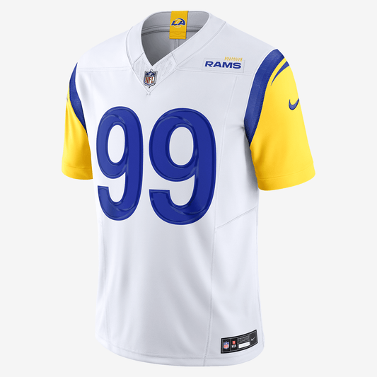 Aaron Donald Los Angeles Rams Men's Nike Dri-FIT NFL Limited Football Jersey - White